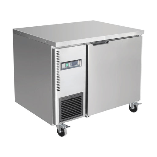 Thermaster Stainless Steel Single Door Workbench Fridge - TS900TN