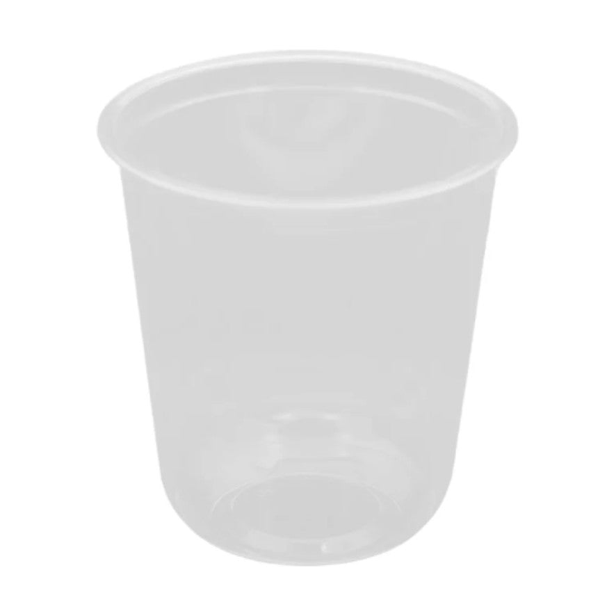 PakMax 90mm 500ML PET U-Shaped Cold Cup - UCC-90-500C