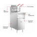 Frymax V Pan Natural Gas Deep Fryer - VP122