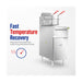 Frymax V Pan Natural Gas Deep Fryer - VP122
