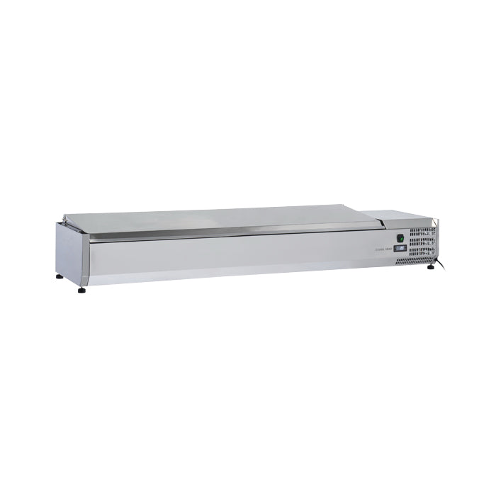 Anvil 1800 Stainless Steel Lid Refrigerated Ingredient Well - VRX1800S