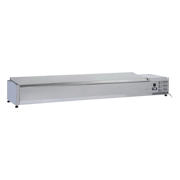 Anvil 2000 Stainless Steel Lid Refrigerated Ingredient Well - VRX2000S