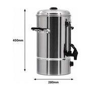 Benchstar 10L Hot Water Urn - 10 Amp - WB-10