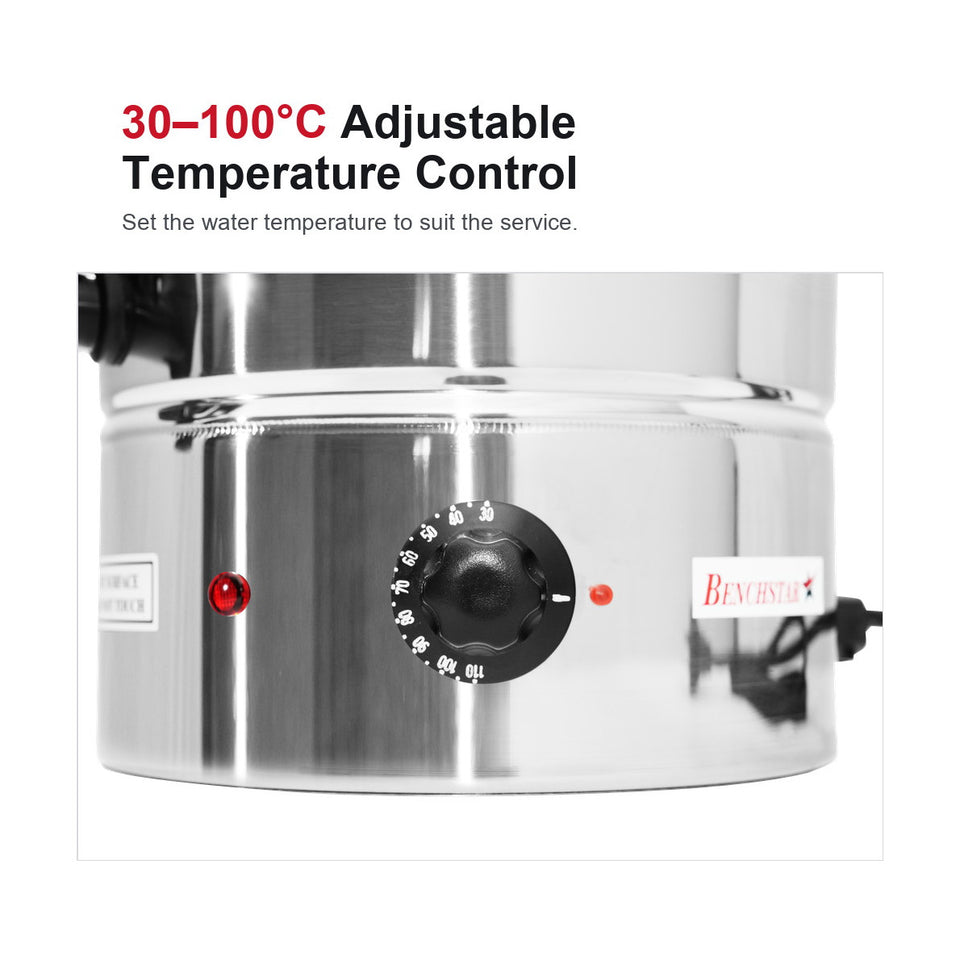 Benchstar 10L Hot Water Urn - 10 Amp - WB-10