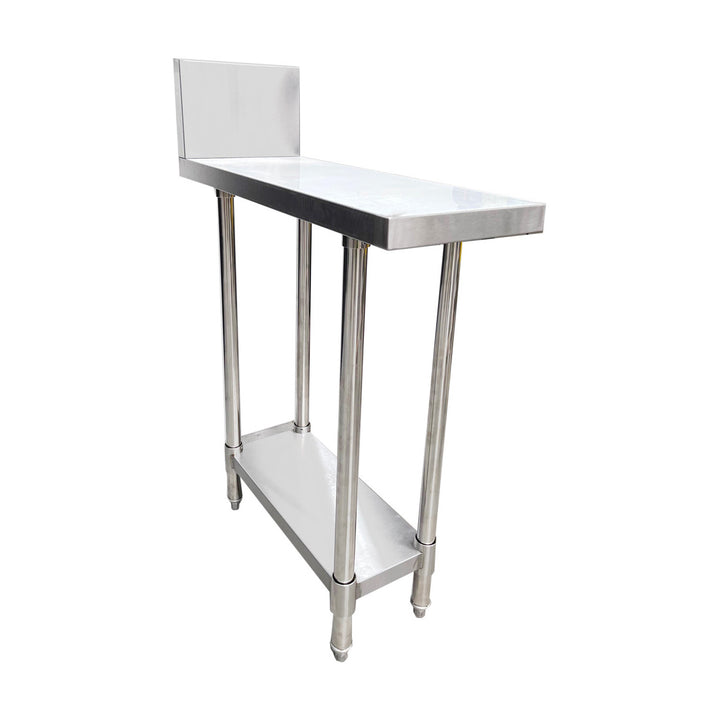 Gasmax Stainless Steel Kitchen Infill Bench with Splashback - WBB-0450R