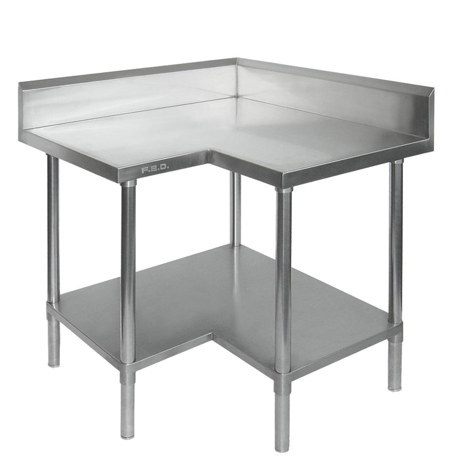 Modular Systems Corner Workbench with Splashback