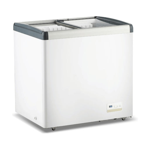 Thermaster Chest Freezer with Flat Glass Sliding Lids 256L - WD256G