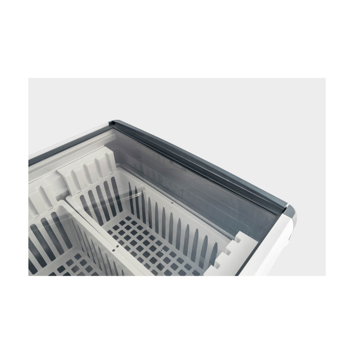 Thermaster Chest Freezer with Flat Glass Sliding Lids 336L - WD336G