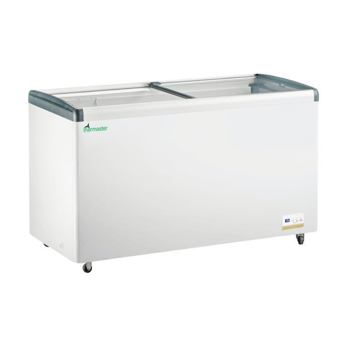 Thermaster 456L Chest Freezer with Flat Glass Sliding Lids - WD456G