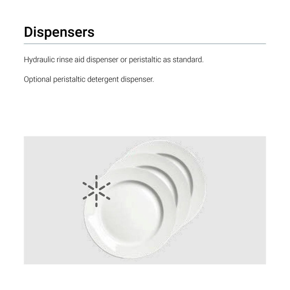 Fagor iNova Concept Pass-Through Dishwasher - WHC-502TBD