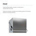 Fagor iNova Heated Recovery Pass-Through Dishwasher - WHC-502TRCBD