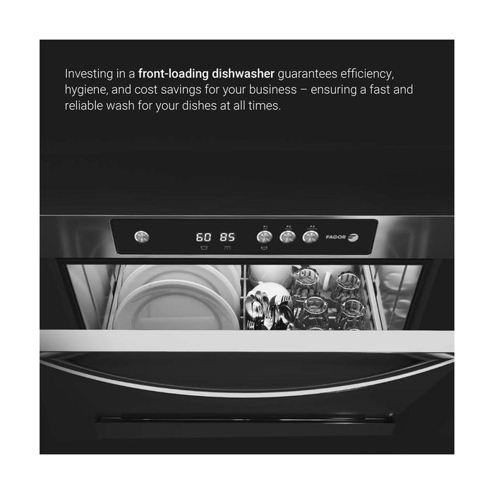 Fagor iNova Concept Front Loading Dishwasher - WUC-502TBD