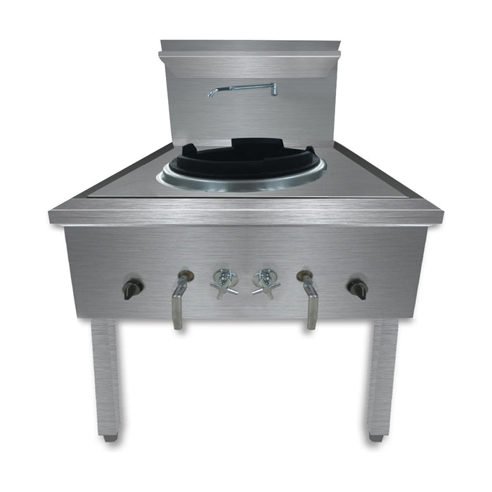 Gasmax Waterless LPG Single Wok Chimney Burner - WW-1LC