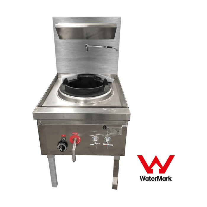 Gasmax Stainless Steel Waterless Nature Gas Single Wok - WW-1N
