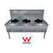 Gasmax Stainless Steel Waterless Nature Gas Triple Wok - WW-3N