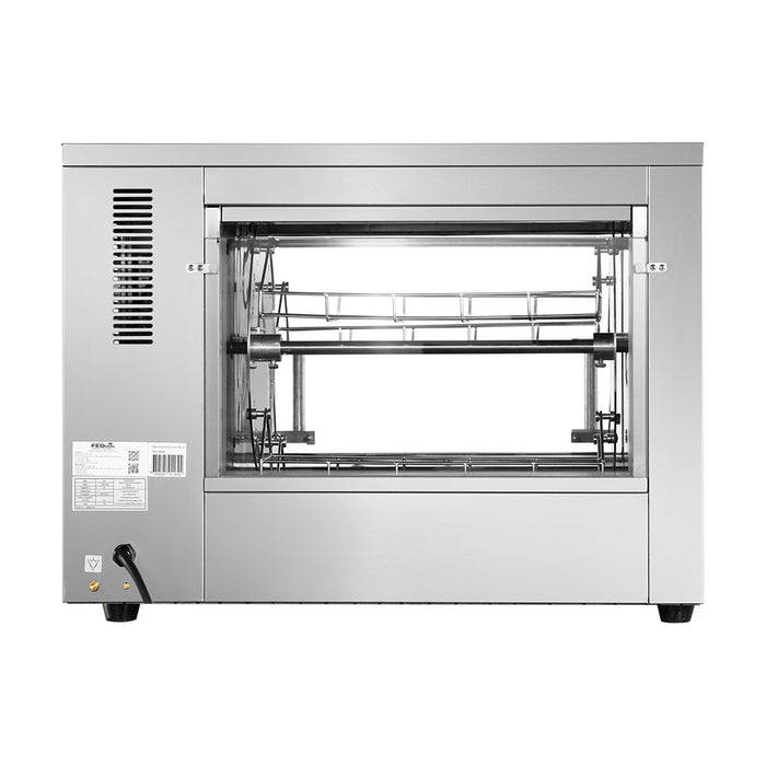 Benchstar Compact Heavy Duty Basket Rotisserie Fits 8-12 Birds - YXD-266E