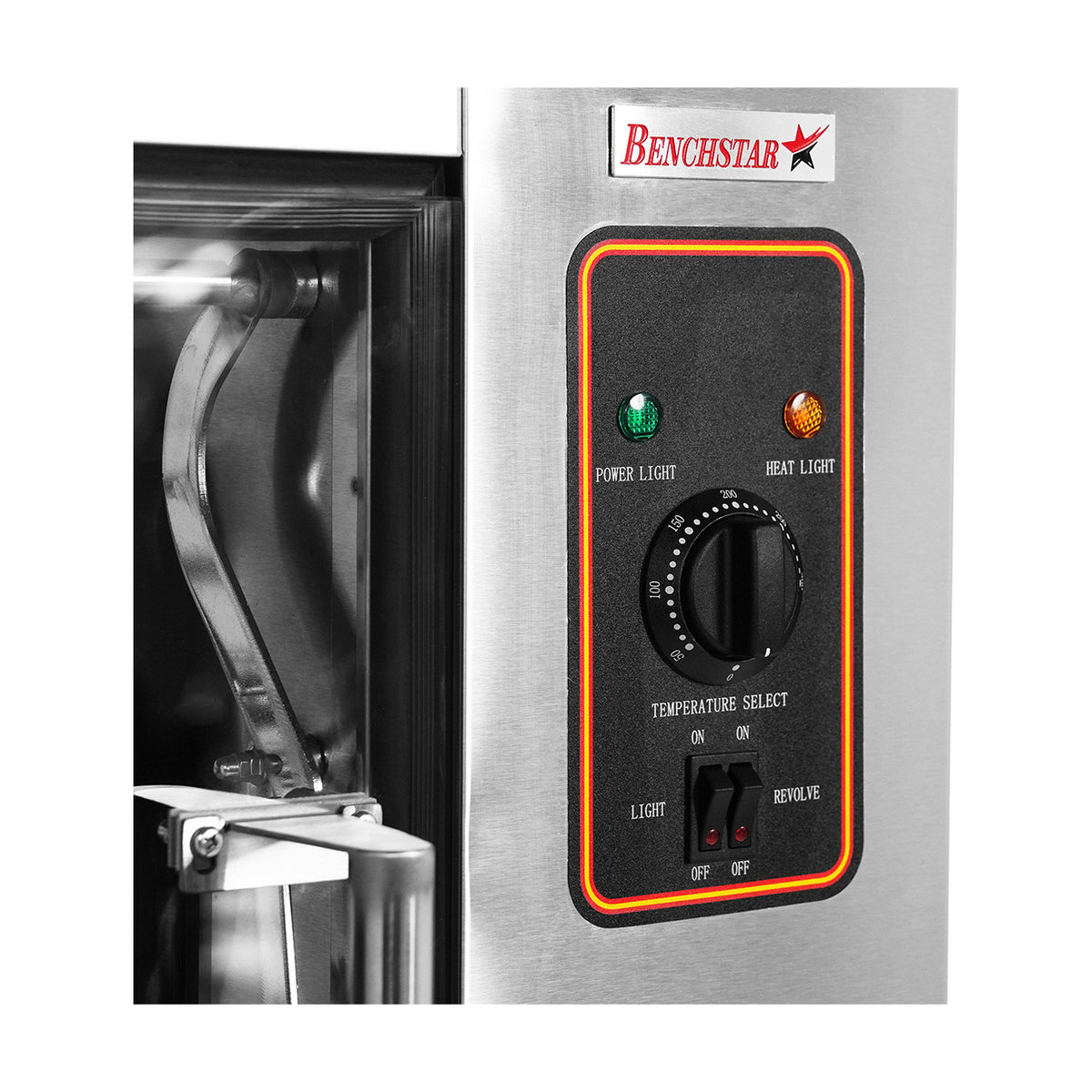 Benchstar Compact Heavy Duty Basket Rotisserie Fits 8-12 Birds - YXD-266E