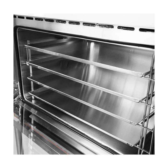 ConvectMax Heavy Duty Stainless Steel Convection Oven w/ Press Button Steam - YXD-8A/15E