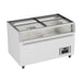 Thermaster Supermarket Island Freezer with Glass Sliding Lids 575L - ZCD-L145G