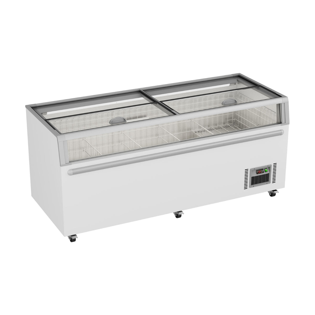 Thermaster Supermarket Island Freezer with Glass Sliding Lids 900L - ZCD-L210G