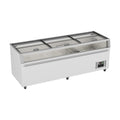 Thermaster Supermarket Island Freezer with Glass Sliding Lids 1105L - ZCD-L250G