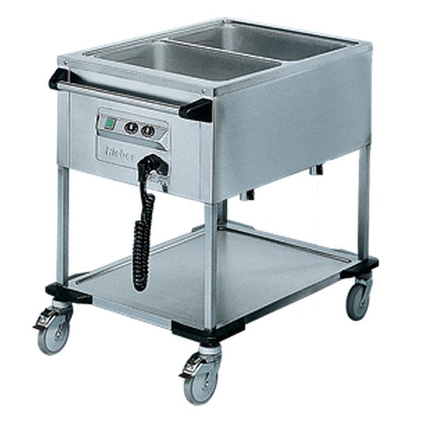 Rieber 2 x 1/1 GN Delivery Trolley - ZUB 2