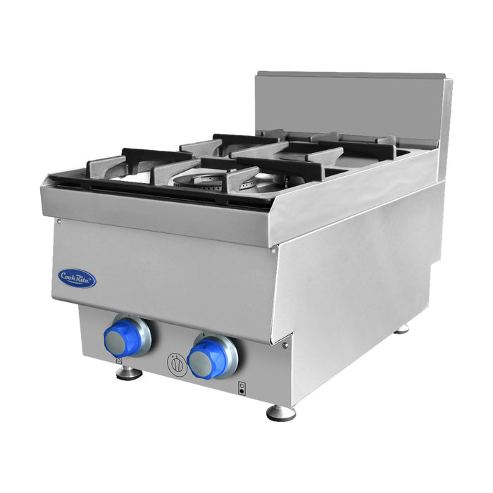 Cookrite 2 Burner Cook Top 650 LPG - AT65G2B-C-LPG