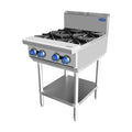 Cookrite 4 Burner Cook Top LPG - AT80G4B-F-LPG