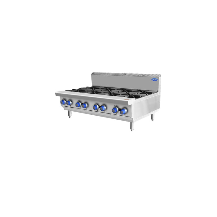 Cookrite Open 8 Burner Cook Tops LPG - AT80G8B-C-LPG