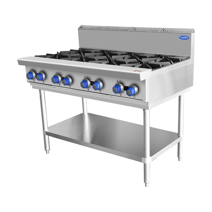 Cookrite 8 Burner Cook Top LPG - AT80G8B-F-LPG