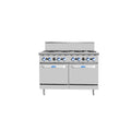 Cookrite 8 Burners With Oven LPG - AT80G8B-O-LPG