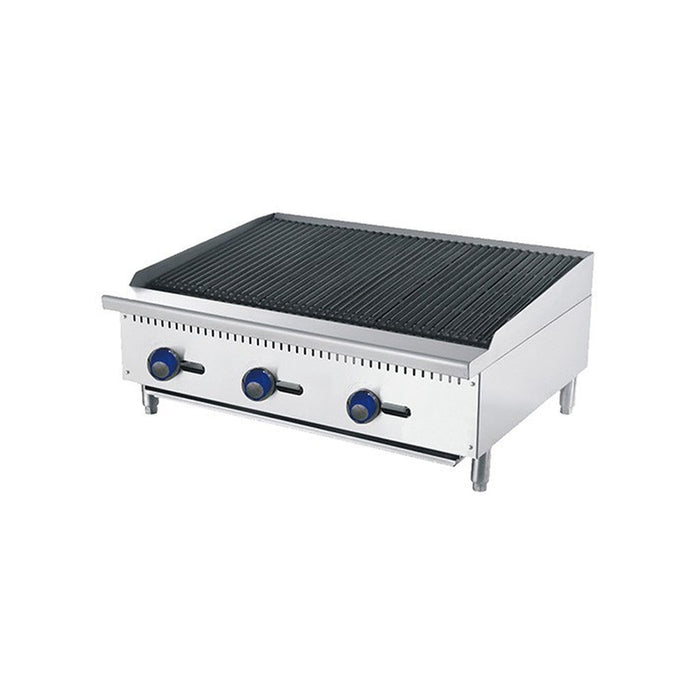 Cookrite 910MM Char Rock Broiler W910 X D700 X H385 - ATCB-36-LPG