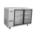 Atosa Back Bar Fridge With Glass Door - MBB59G