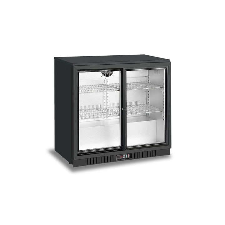 Atosa 2 Sliding Doors Back Bar Cooler - BB-208SEC