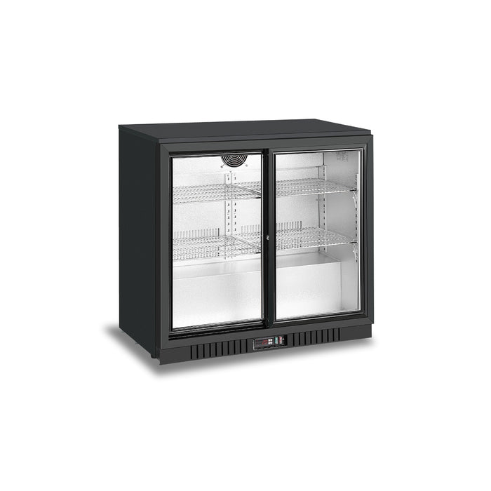 Atosa 2 Sliding Doors Back Bar Cooler - BB-208SEC