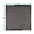 BenchFoods 40 x 40cm Premium Silicone Non-Stick Mesh Mats 16 Pack