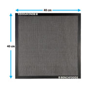 BenchFoods 40 x 40cm Premium Silicone Non-Stick Mesh Mats 16 Pack