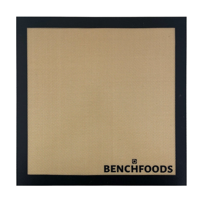 BenchFoods 40 x 40 cm Premium Silicone Non-Stick Solid Mats 16 Pack