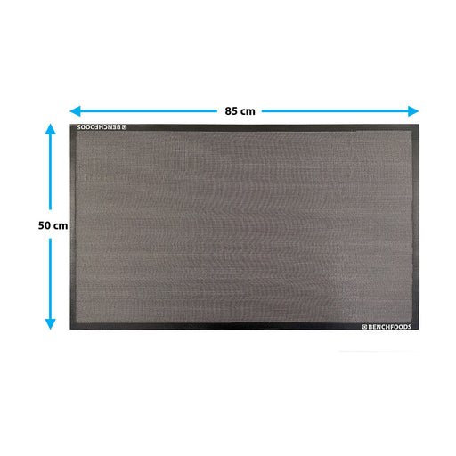 BenchFoods 50 x 85 cm Premium Silicone Non-Stick Mesh Mats 28 Pack