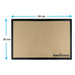 BenchFoods 20 x 30cm Premium Silicone Non-Stick Solid Mats 10 Pack