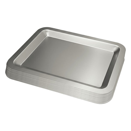 BenchFoods 20 x 30cm Stainless Steel Pan Trays 10 Pack
