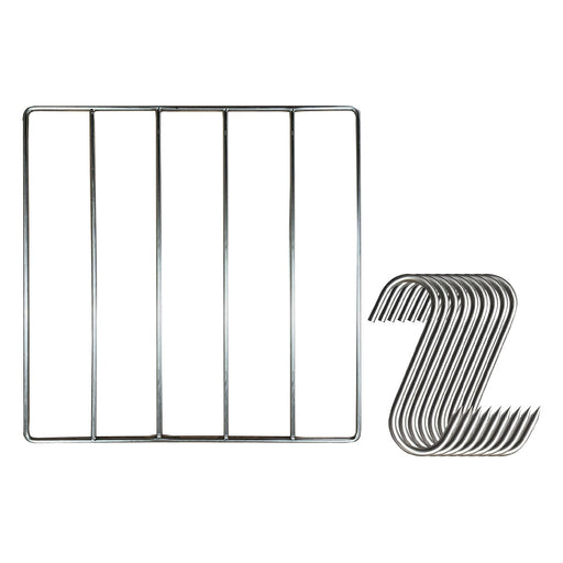 BenchFoods 40 x 40cm Biltong Hook & Rack Bundle