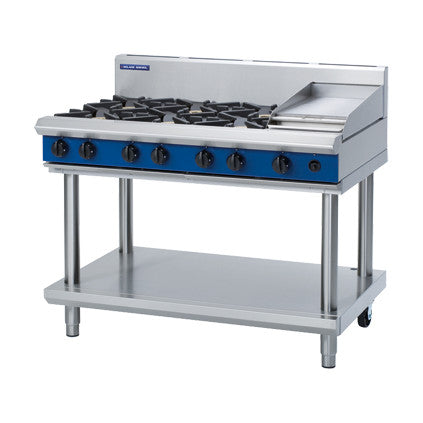 Blue Seal Evolution Series 1200mm Gas Cooktop – Leg Stand - G518C-LS