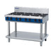 Blue Seal Evolution Series 1200mm Gas Cooktop – Leg Stand - G518D-LS