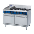 Blue Seal Evolution Series 1200mm Gas Range Double Static Oven - G528C