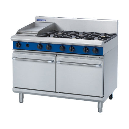 Blue Seal Evolution Series 1200mm Gas Range Double Static Oven - G528C