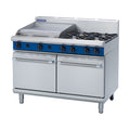 Blue Seal Evolution Series 1200mm Gas Range Double Static Oven - G528B