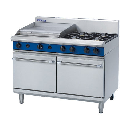 Blue Seal Evolution Series 1200mm Gas Range Double Static Oven - G528B