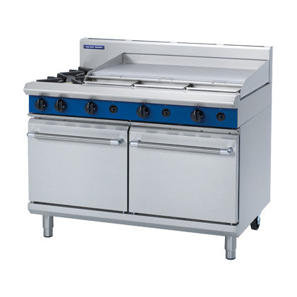Blue Seal Evolution Series 1200mm Gas Range Double Static Oven - G528A