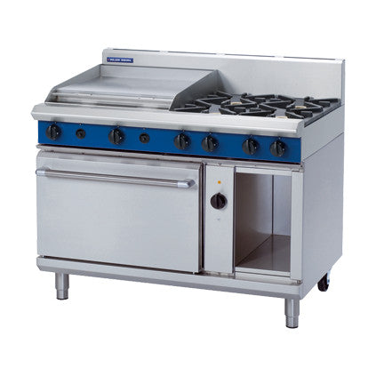 Blue Seal Evolution Series 1200mm Gas Range Electric Convection Oven - GE58B